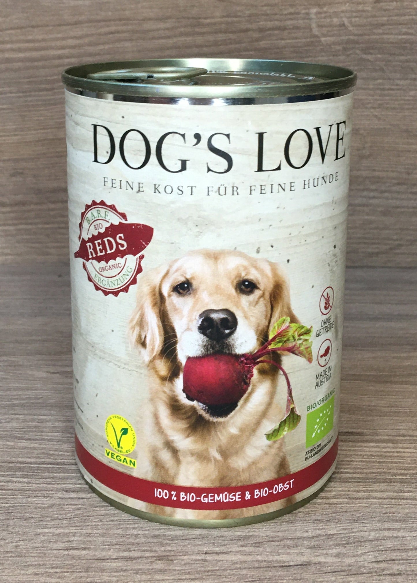 PATEE POUR CHIEN ADULT DOG'S LOVE - B.A.R.F. - BIO REDS