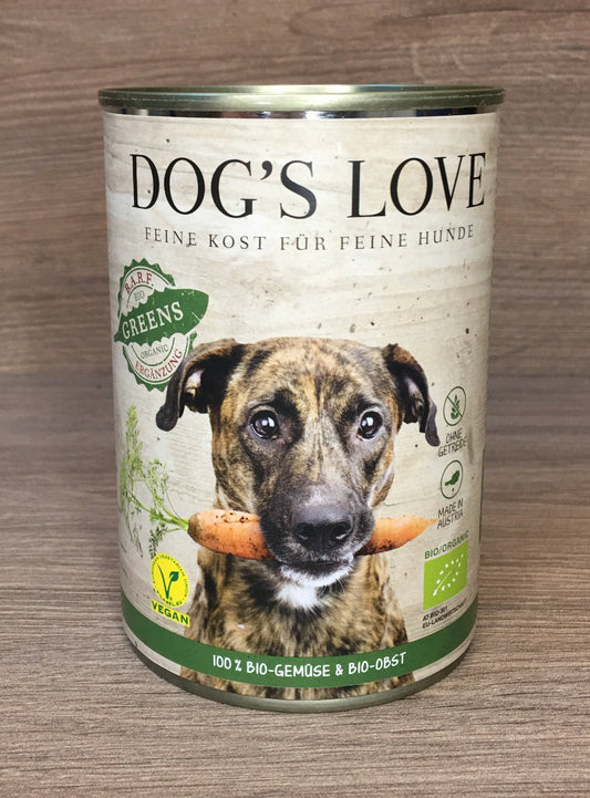 PATEE POUR CHIEN ADULT DOG'S LOVE- B.A.R.F. - BIO GREENS