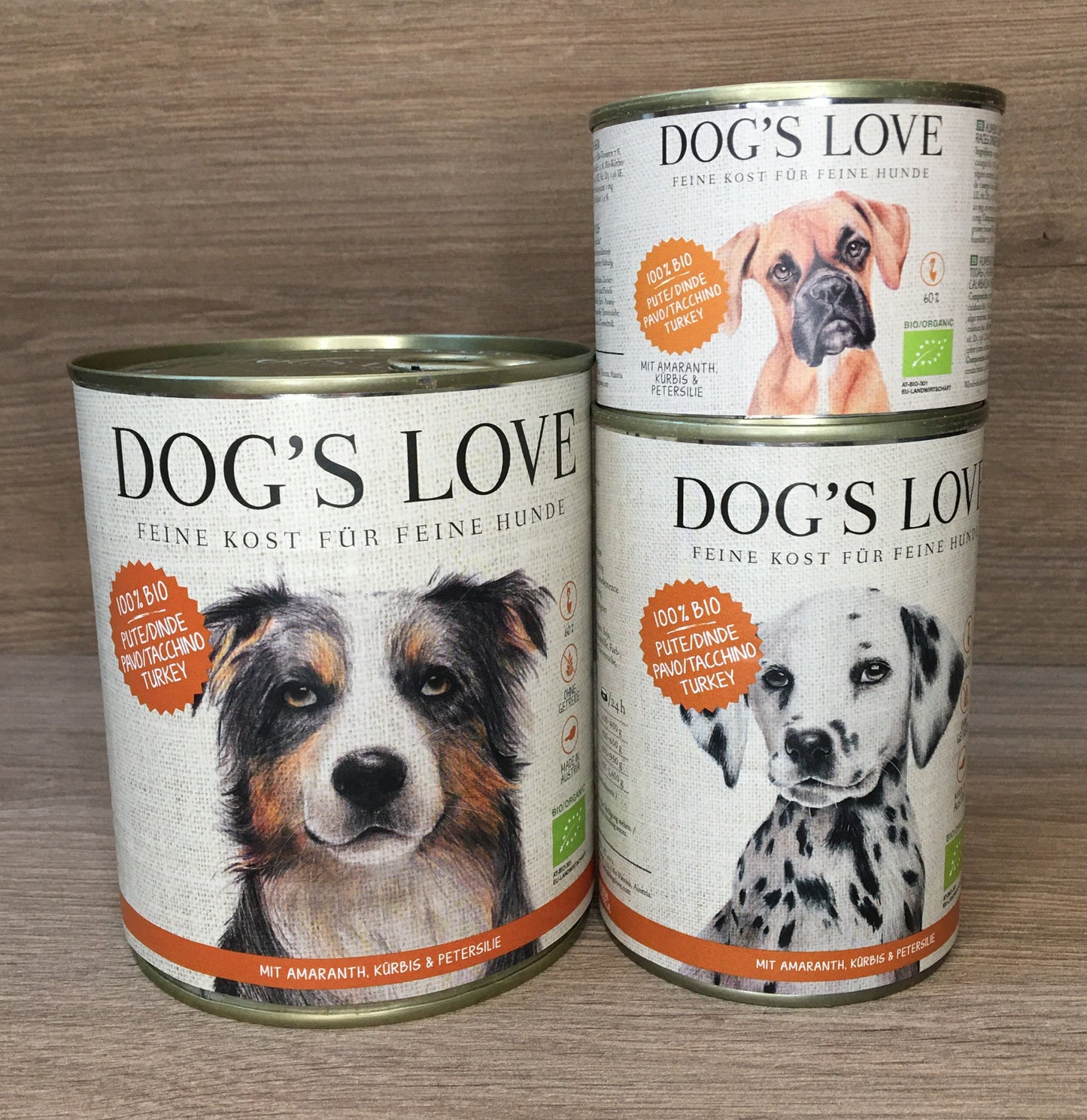 PATEE POUR CHIEN DOG'S LOVE ADULT - BIO DINDE